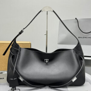 Balenciaga Bel Air Medium Shoulder Bag Black